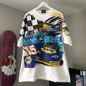 Vintage Michael Waltrip NASCAR Double Sided Racing